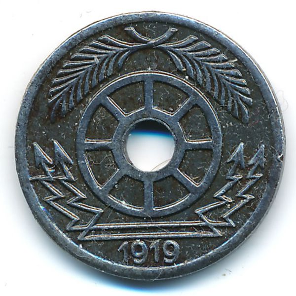 Крефельд., 20 пфеннигов (1919 г.)