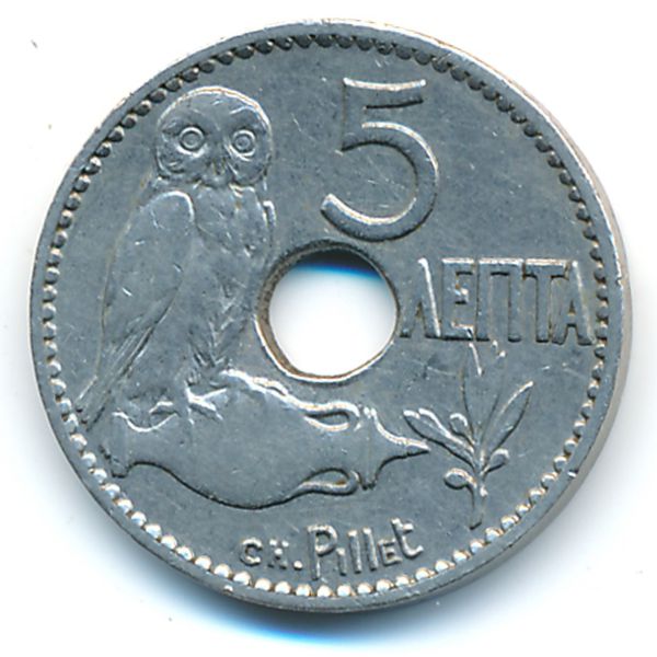 Греция, 10 лепт (1912 г.)