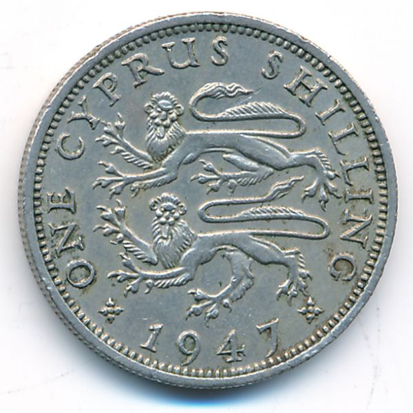 Кипр, 1 шиллинг (1947 г.)