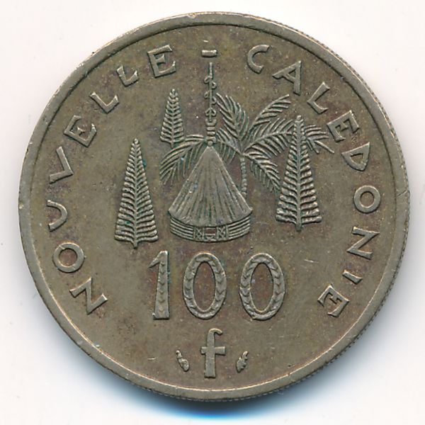 Новая Каледония, 100 франков (1976 г.)