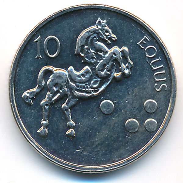 Словения, 10 толаров (2002 г.)