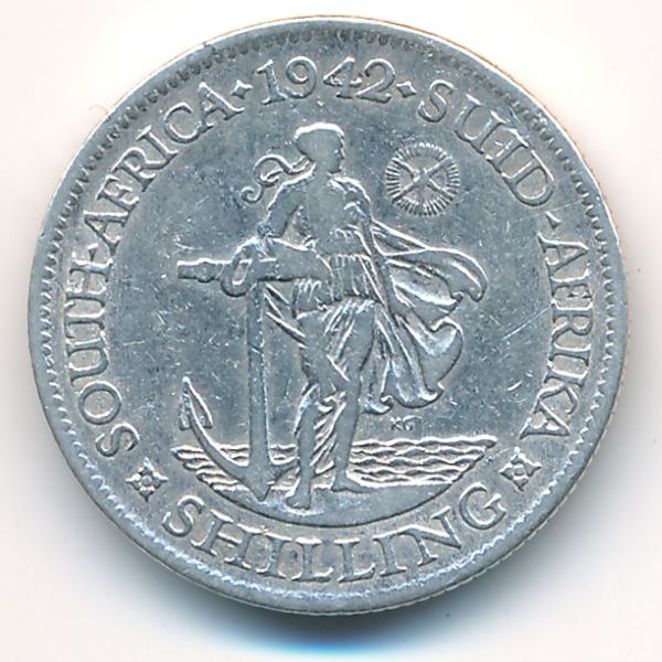 ЮАР, 1 шиллинг (1942 г.)
