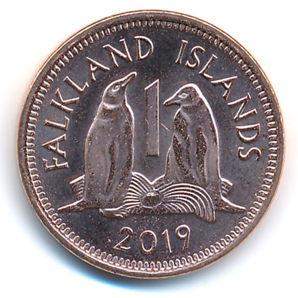 Фолклендские острова, 1 пенни (2019 г.)