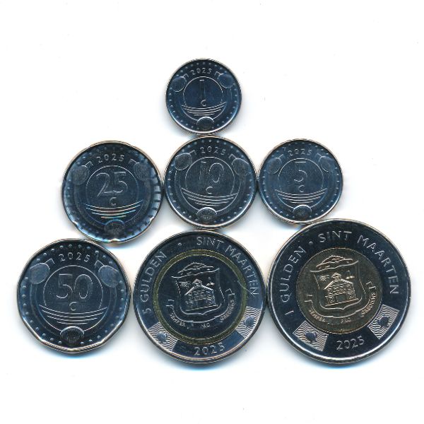 Синт-Мартен, Набор монет (2025 г.)