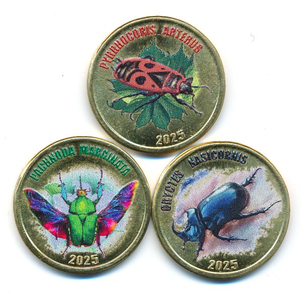 Остров Чайлд., Набор монет (2025 г.)