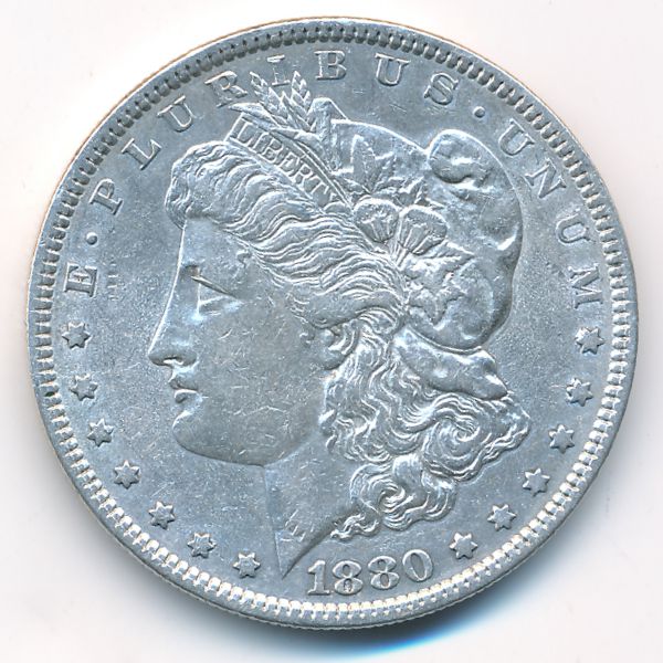 США, 1 доллар (1880 г.)