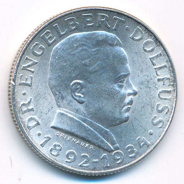 Австрия, 2 шиллинга (1934 г.)