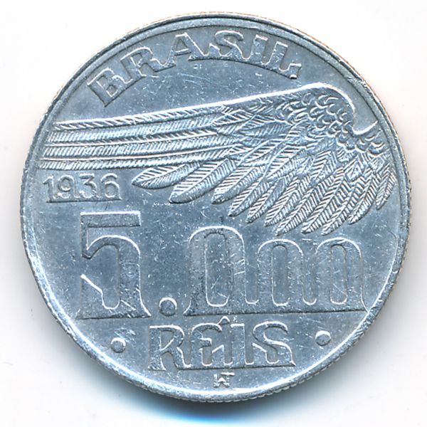 Бразилия, 5000 рейс (1936 г.)