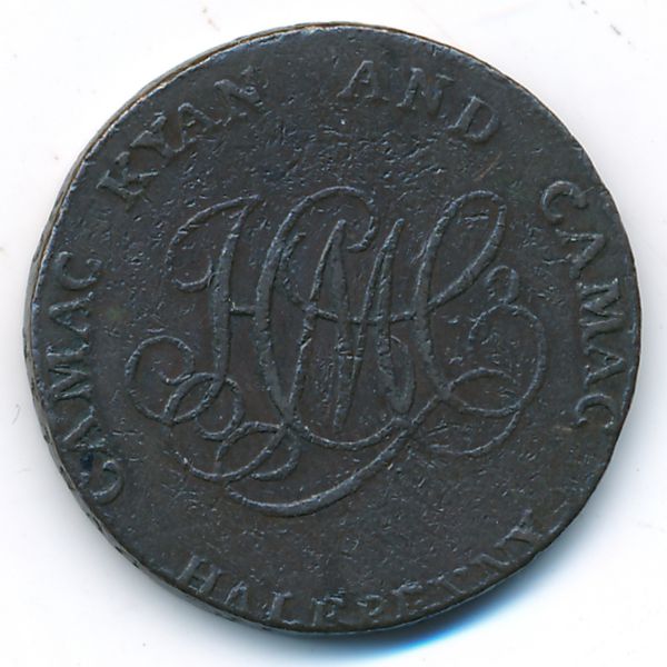 Ирландия, 1/2 пенни (1792 г.)