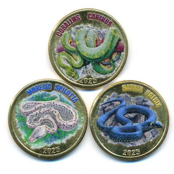 Остров Чайлд., Набор монет (2025 г.)