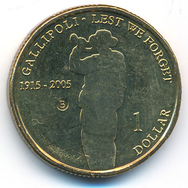Австралия, 1 доллар (2005 г.)