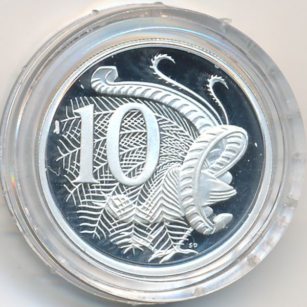 Австралия, 10 центов (1991 г.)