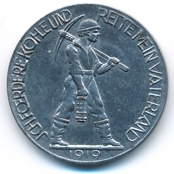 Дюрен., 25 пфеннигов (1919 г.)