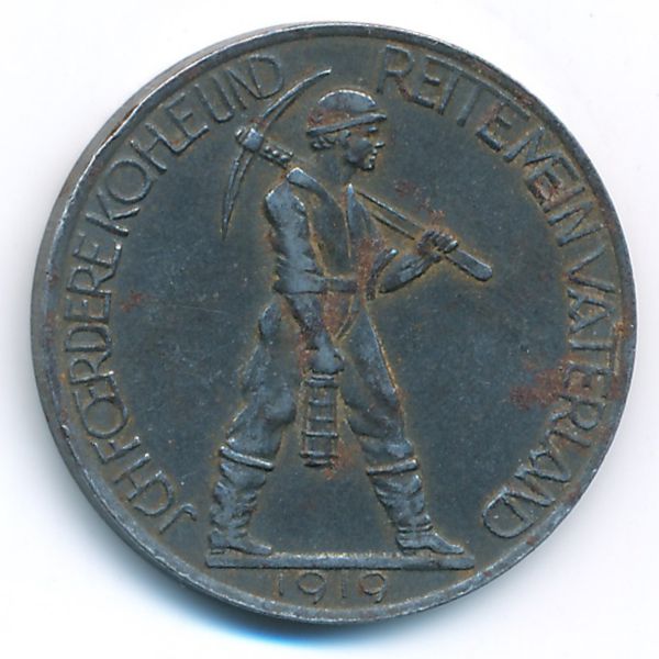 Дюрен., 25 пфеннигов (1919 г.)