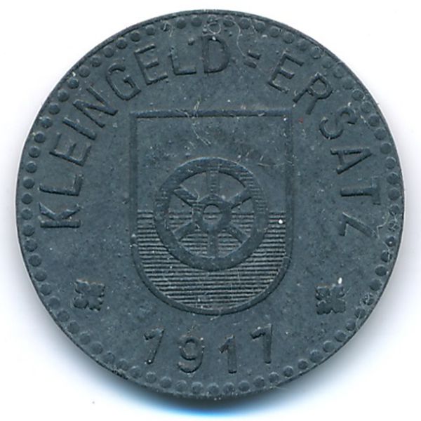 Донауэшинген., 10 пфеннигов (1917 г.)