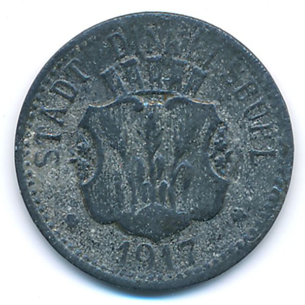 Динкельсбюль., 5 пфеннигов (1917 г.)