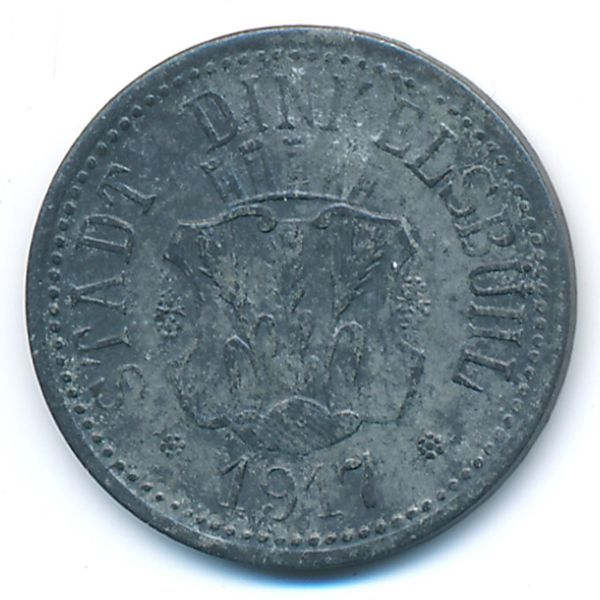 Динкельсбюль., 10 пфеннигов (1917 г.)