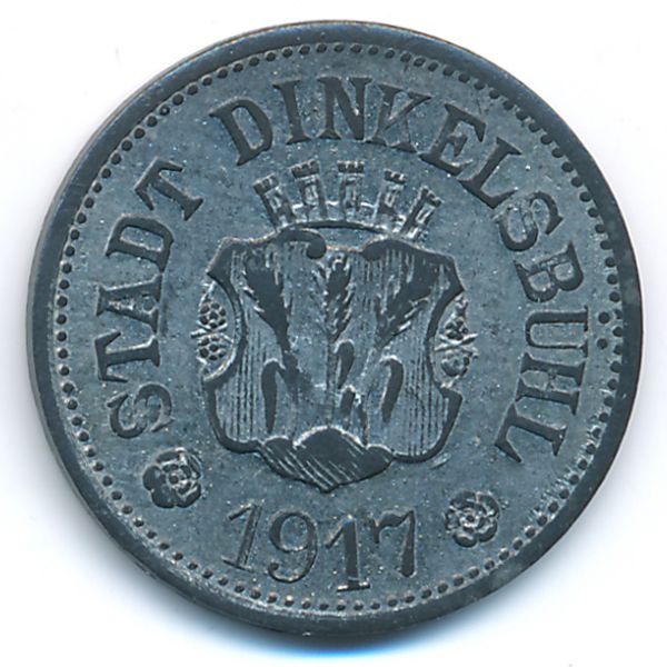 Динкельсбюль., 50 пфеннигов (1917 г.)