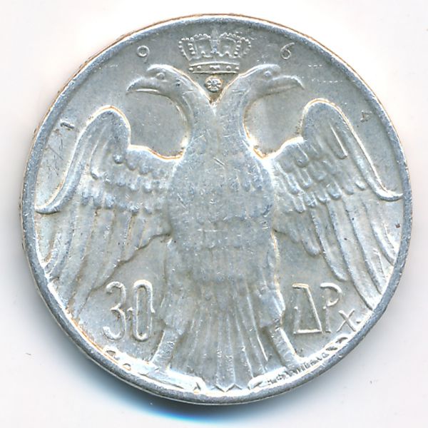 Греция, 30 драхм (1964 г.)