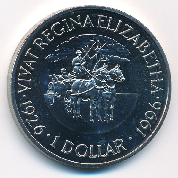 Бермудские острова, 1 доллар (1996 г.)