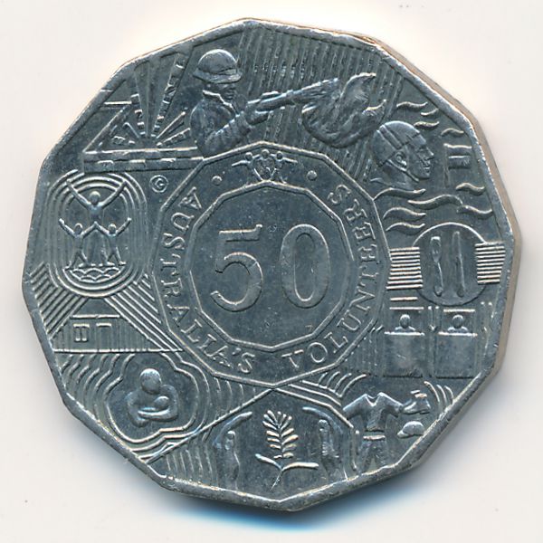 Австралия, 50 центов (2003 г.)