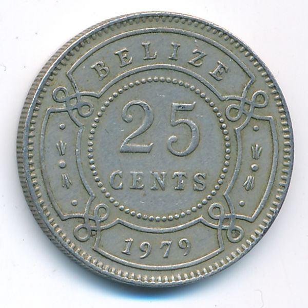 Белиз, 25 центов (1979 г.)