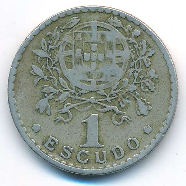 Португалия, 1 эскудо (1927 г.)