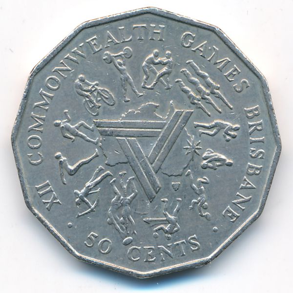 Австралия, 50 центов (1982 г.)
