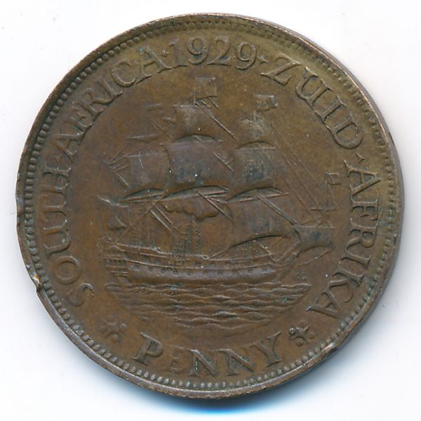 ЮАР, 1 пенни (1929 г.)