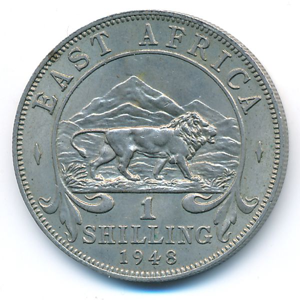 Восточная Африка, 1 шиллинг (1948 г.)