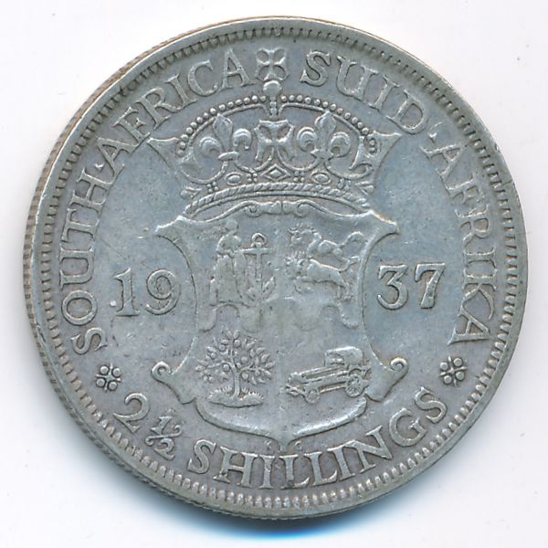 ЮАР, 2 1/2 шиллинга (1937 г.)