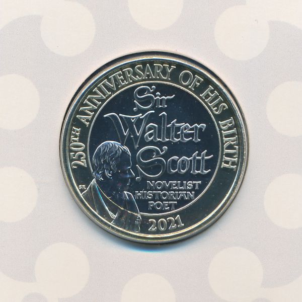 Великобритания, 2 фунта (2021 г.)