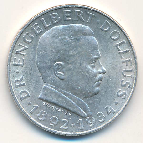 Австрия, 2 шиллинга (1934 г.)