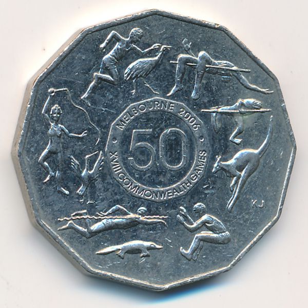 Австралия, 50 центов (2005 г.)