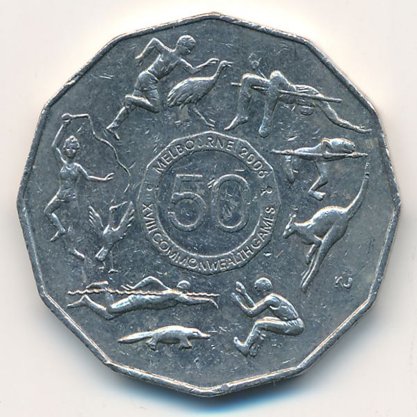 Австралия, 50 центов (2005 г.)