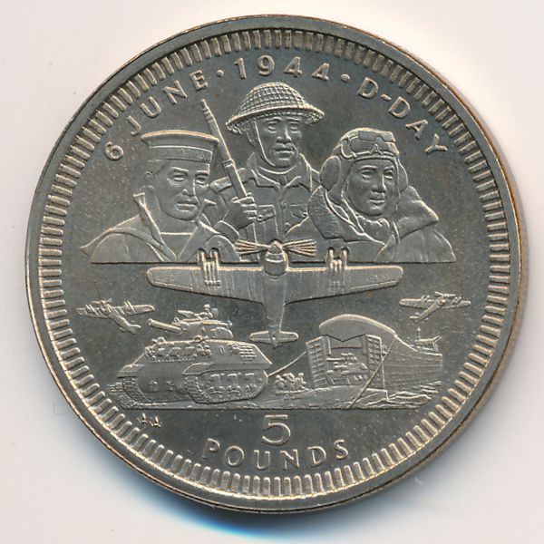 Гибралтар, 5 фунтов (1994 г.)