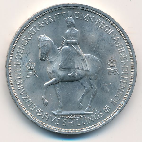 Великобритания, 1 крона (1953 г.)