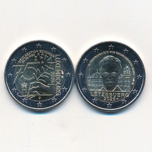 Люксембург, Набор монет (2025 г.)