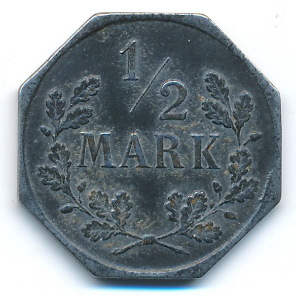 Фройденштадт., 1/2 марки (1918 г.)