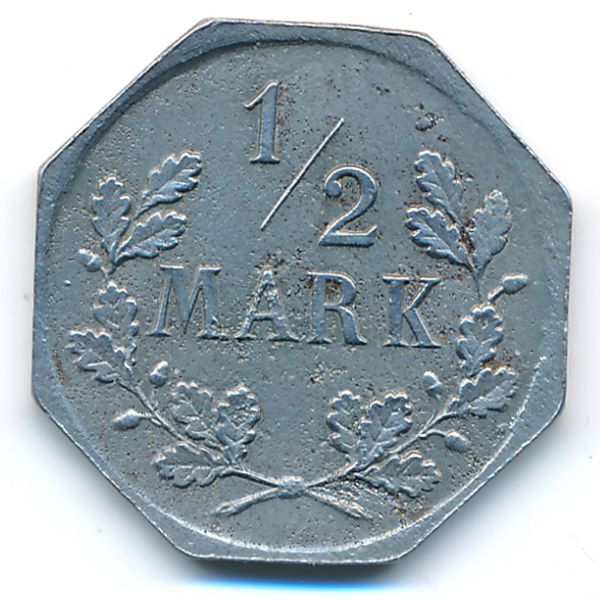 Фройденштадт., 1/2 марки (1918 г.)