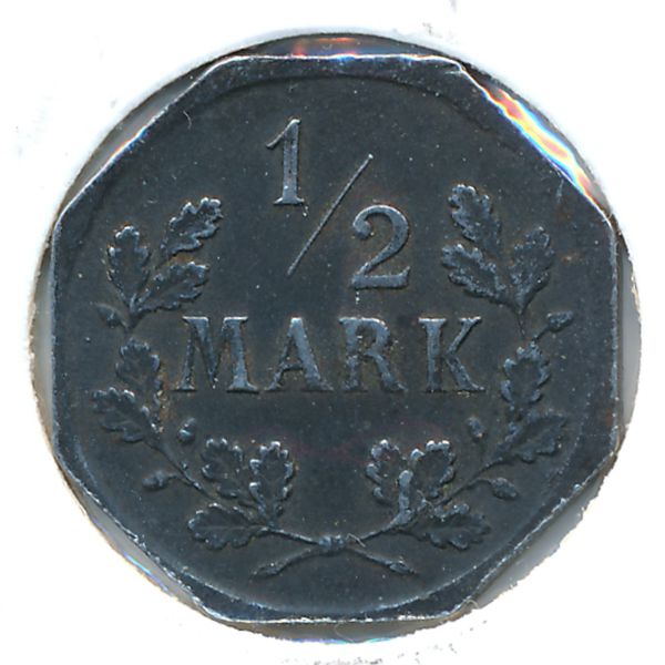 Фройденштадт., 1/2 марки (1918 г.)