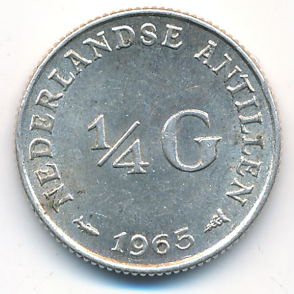 Антильские острова, 1/4 гульдена (1963 г.)