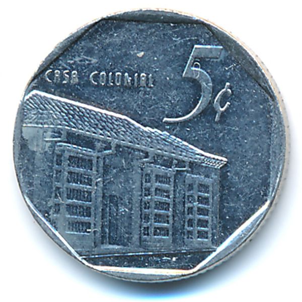 Куба, 5 сентаво (1994 г.)