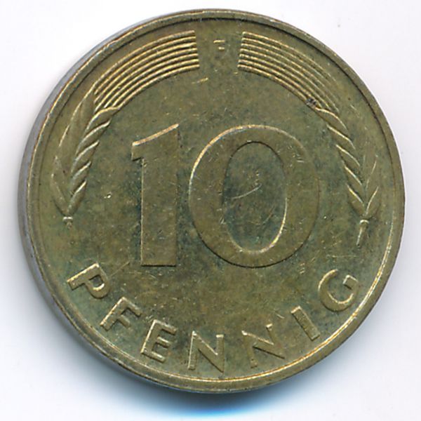 ФРГ, 10 пфеннигов (1996 г.)