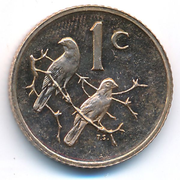 ЮАР, 1 цент (1981 г.)