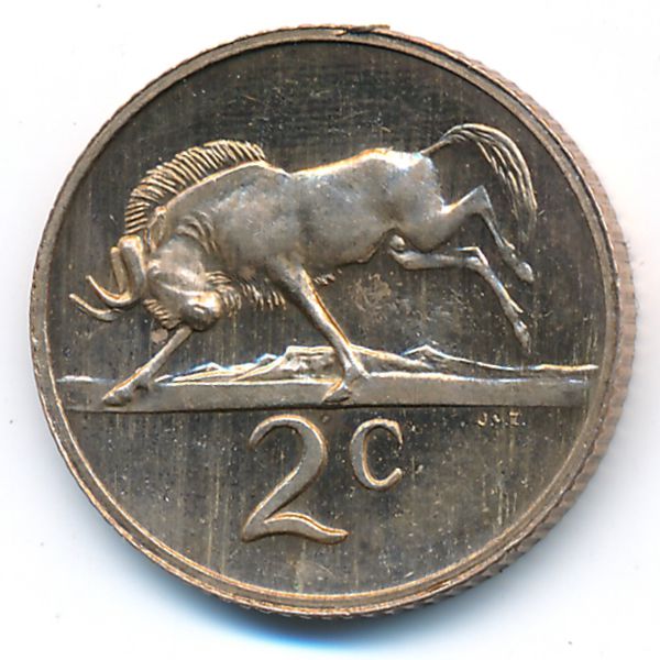 ЮАР, 2 цента (1981 г.)