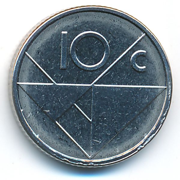 Аруба, 10 центов (2012 г.)