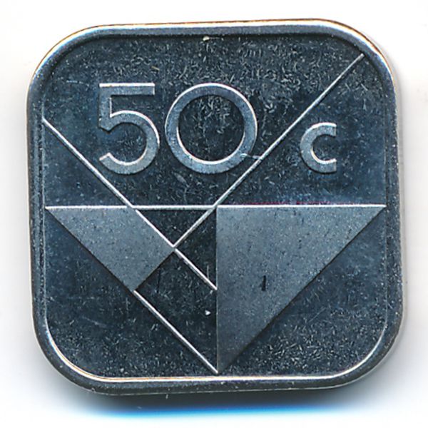 Аруба, 50 центов (2023 г.)