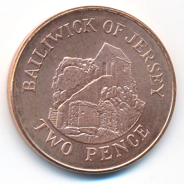 Джерси, 2 пенса (2016 г.)