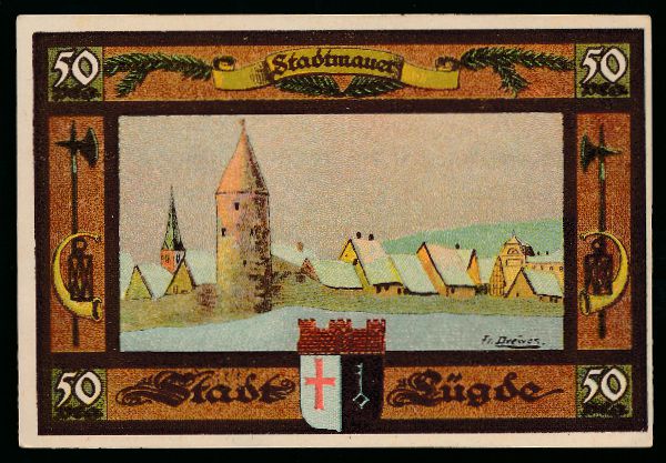 Нотгельды Германии, 50 пфеннигов (1921 г.)